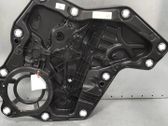 Rear window lifting mechanism without motor