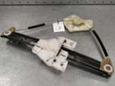 Rear window lifting mechanism without motor