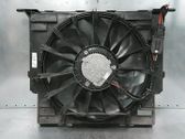 Radiator cooling fan shroud