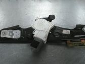 Rear window lifting mechanism without motor