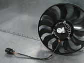 Radiator cooling fan shroud