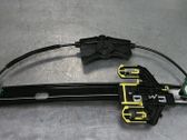 Rear window lifting mechanism without motor