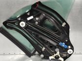 Rear window lifting mechanism without motor