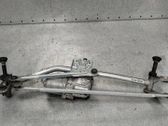 Tringlerie et moteur d'essuie-glace avant