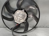 Radiator cooling fan shroud