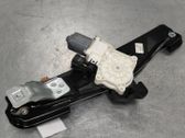 Rear window lifting mechanism without motor