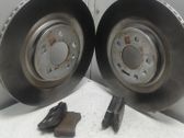 Brake discs and calipers set