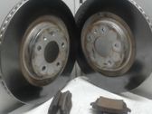 Brake discs and calipers set