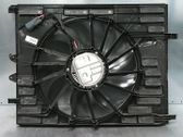 Radiator cooling fan shroud