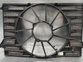 Radiator cooling fan shroud