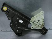 Rear window lifting mechanism without motor