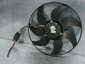 Radiator cooling fan shroud