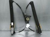 Rear window lifting mechanism without motor