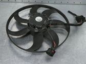 Radiator cooling fan shroud