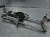 Front wiper linkage and motor