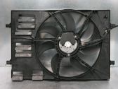 Radiator cooling fan shroud