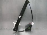Rear window lifting mechanism without motor