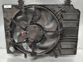 Radiator cooling fan shroud