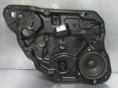 Rear window lifting mechanism without motor
