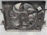 Radiator cooling fan shroud