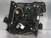 Rear window lifting mechanism without motor