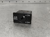 Passenger airbag on/off switch