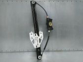 Rear window lifting mechanism without motor