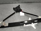 Rear window lifting mechanism without motor
