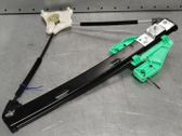 Rear window lifting mechanism without motor