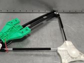 Rear window lifting mechanism without motor