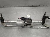 Front wiper linkage and motor