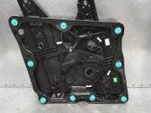 Front window lifting mechanism without motor