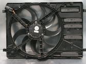 Radiator cooling fan shroud