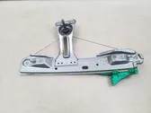 Rear window lifting mechanism without motor