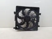 Radiator cooling fan shroud