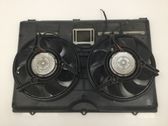 Radiator cooling fan shroud