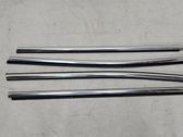 Front door glass trim molding