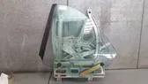 Rear door window regulator with motor