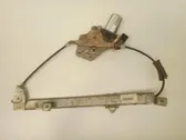 Rear door window regulator with motor