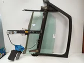 Rear door window regulator with motor