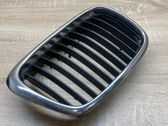 Front bumper upper radiator grill