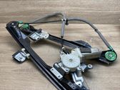 Front door window regulator with motor