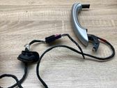 Rear door exterior handle