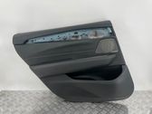 Rear door card panel trim