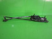Front wiper linkage and motor