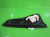 Rear door window regulator with motor