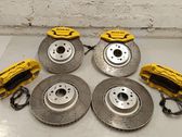 Brake discs and calipers set