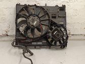 Radiator cooling fan shroud