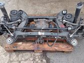 Rear axle beam with reductor