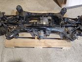 Rear axle beam with reductor